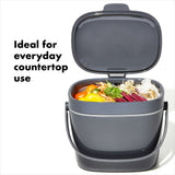 Easy-Clean Compost Bin - 1.75 Gal X4