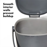 Easy-Clean Compost Bin - 0.75 Gal E7