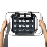 Over-the-sink Aluminum Dish Rack L9