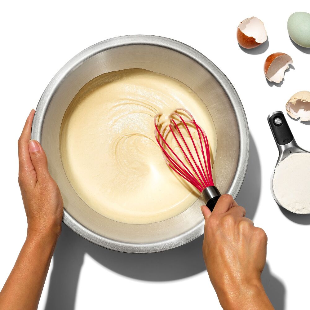 2 Pc Silicone Whisk Set D4