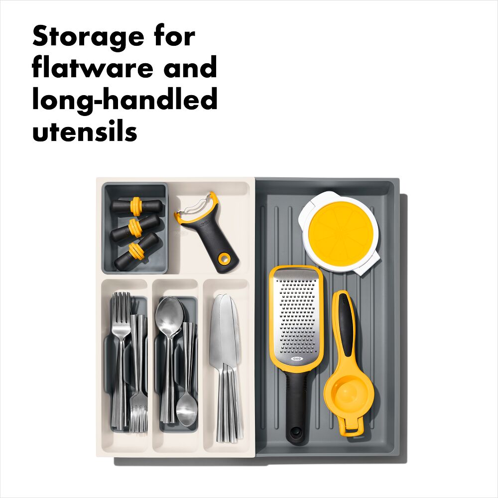 OXO Good Grips Expandable Utensil Drawer Organizer A0