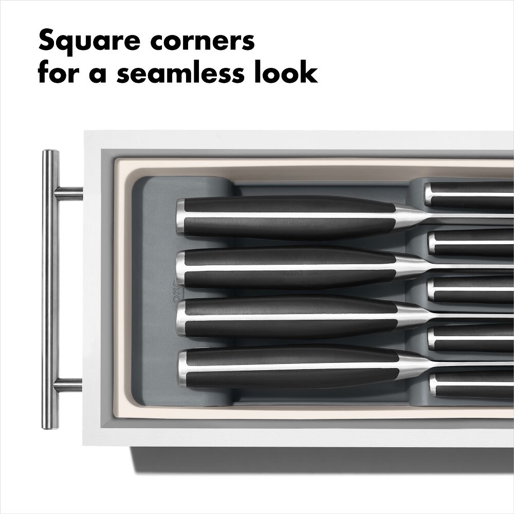 Compact Knife Drawer Organizer T8