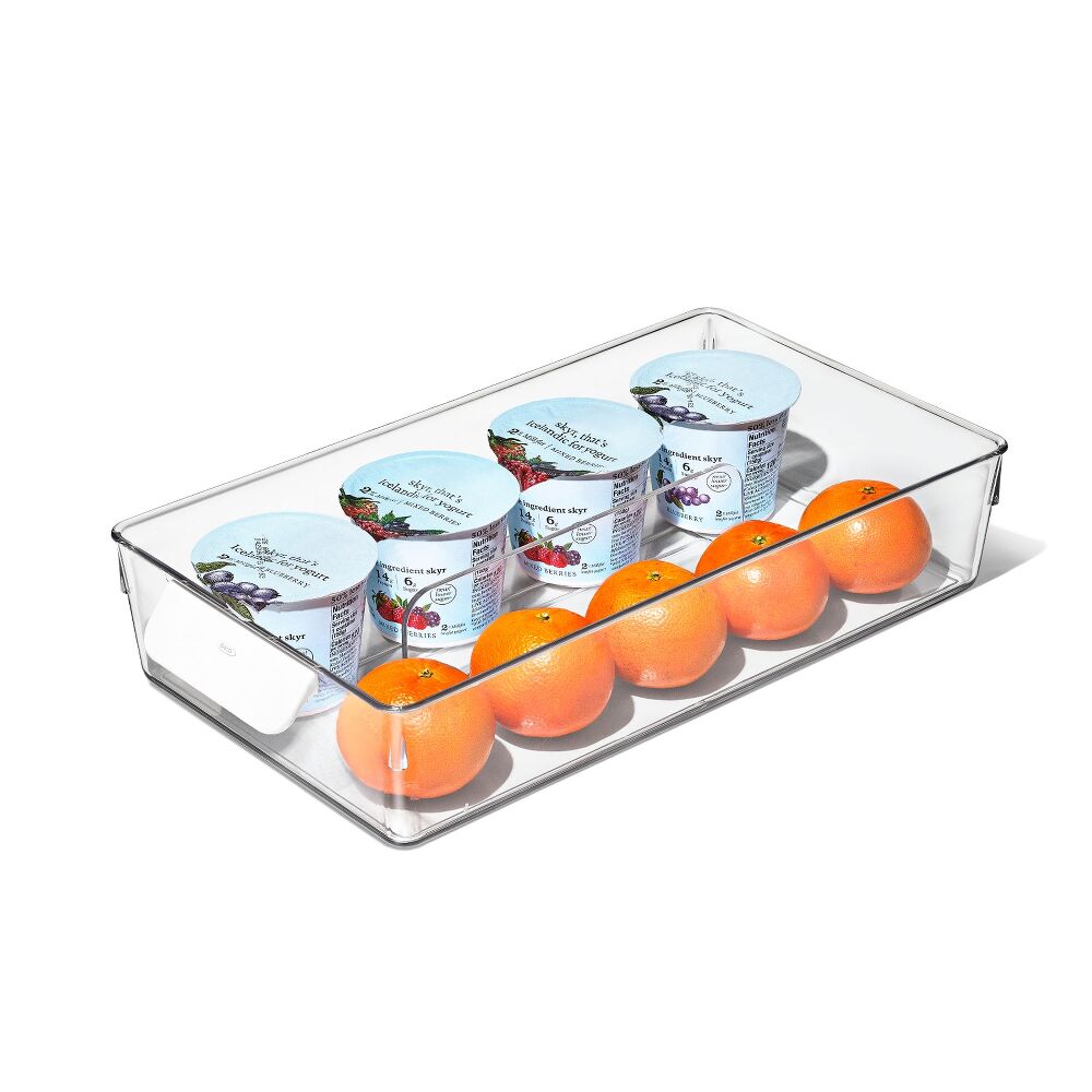 Adjustable Refrigerator Storage Bin K0