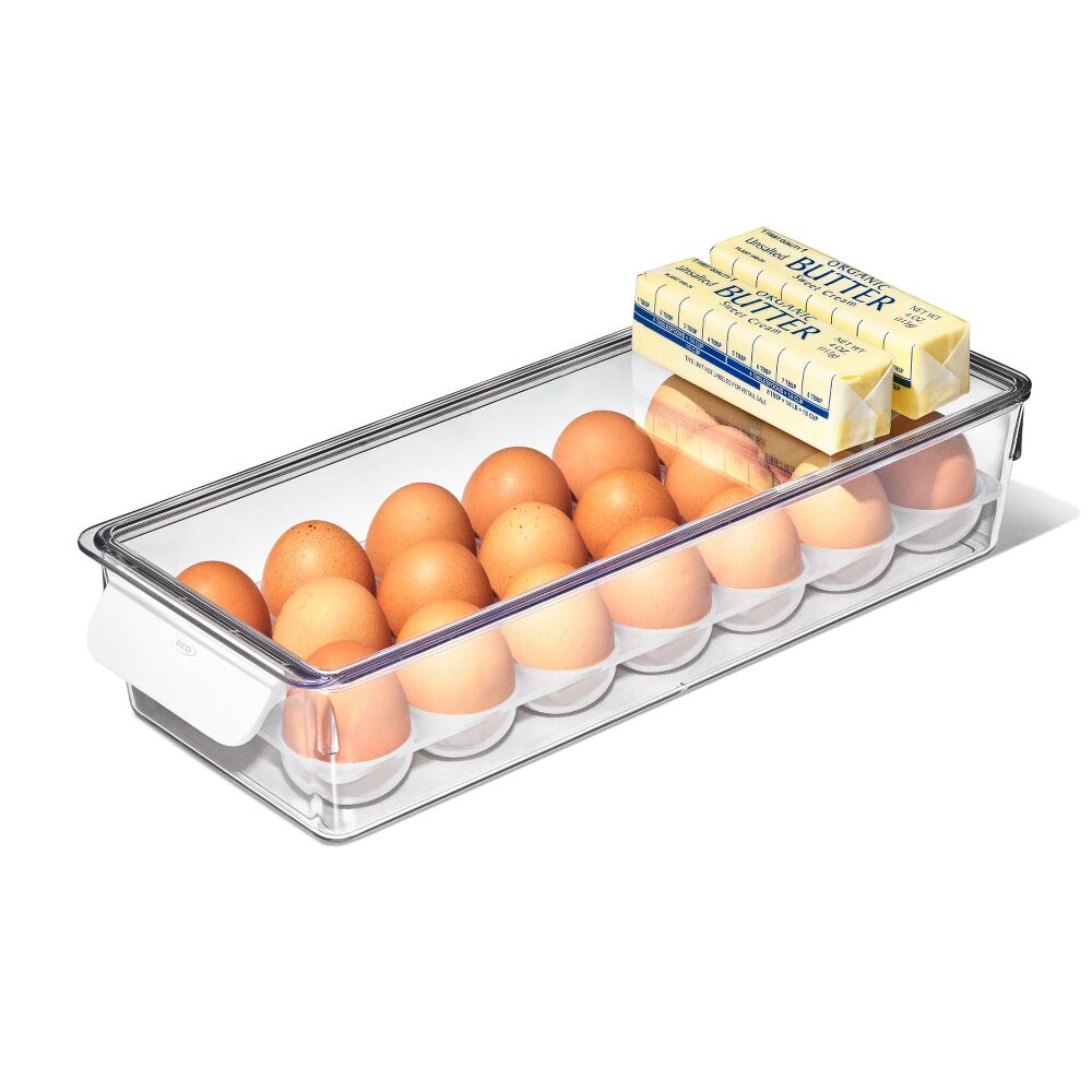 Refrigerator Egg Bin With Removable Tray R0