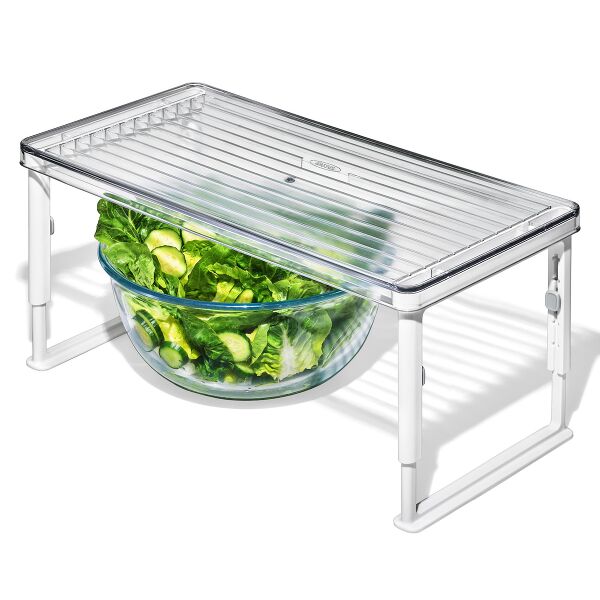 Adjustable Refrigerator Shelf Riser N3