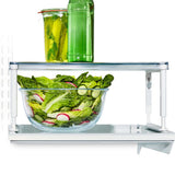 Adjustable Refrigerator Shelf Riser N3