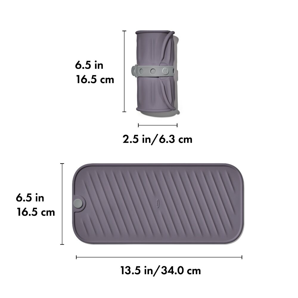 Hot Styling Tool Mat - Gray G7