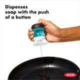 Soap Dispensing Palm Brush D4