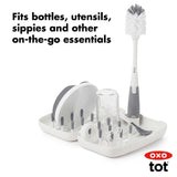 On-the-Go Drying Rack with Bottle Brush F4