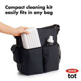 On-the-Go Drying Rack with Bottle Brush F4