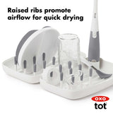 On-the-Go Drying Rack with Bottle Brush F4