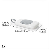 OXO TOT 2-Pack On-the-Go Wipes Dispenser, Gray V3