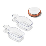 8-Piece Prelabeled Baking POP Container Set A1