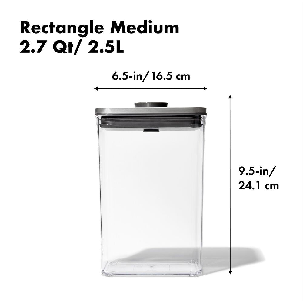 POP Container - Rectangle Medium (2.7 Qt/2.6 L) B7