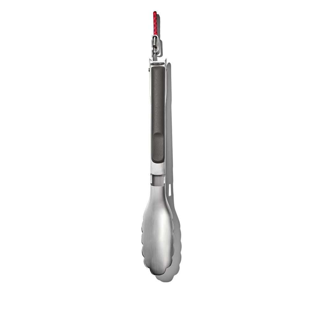 OXO Outdoor 10.5in Camp Stove Tongs with Bottle Opener M3