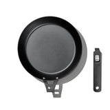 Carbon Steel With Removable Handle 10in Pan C2