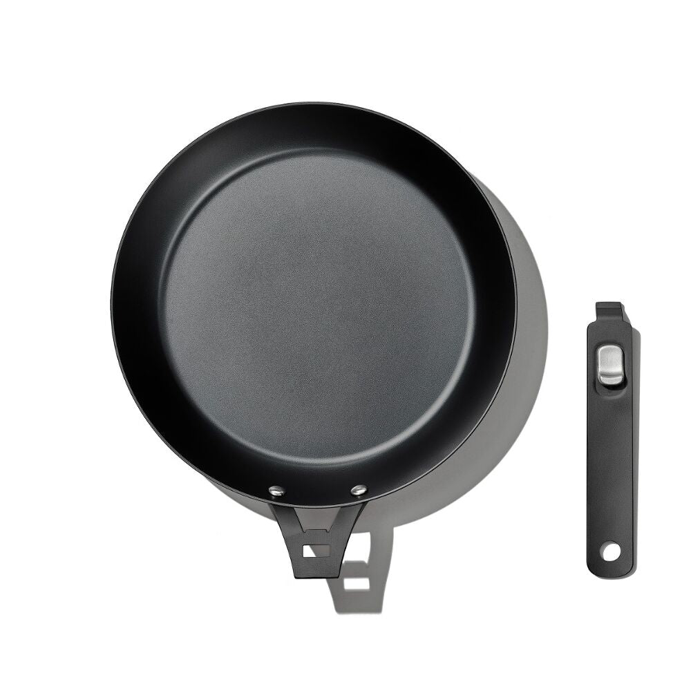 Carbon Steel With Removable Handle 10in Pan C2