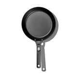 Carbon Steel With Removable Handle 10in Pan C2