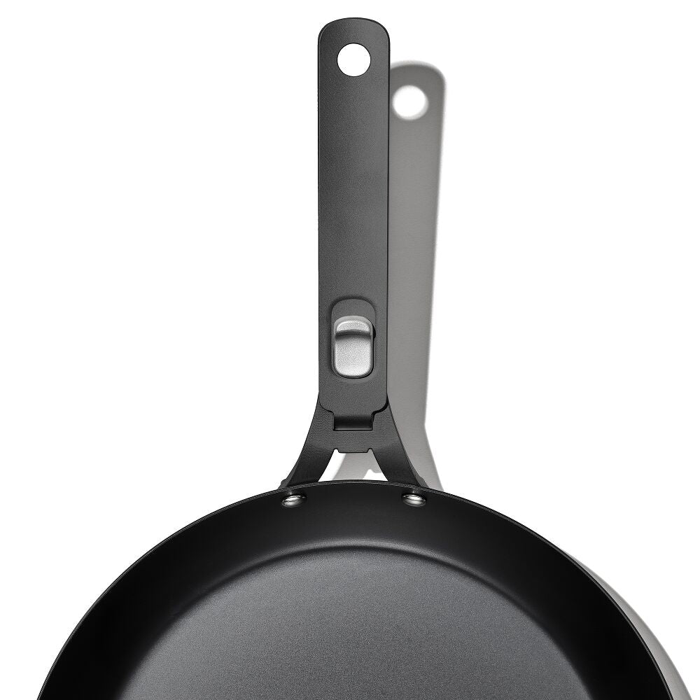 Outdoor 12-inch Carbon Steel Pan with Removable Handle P1