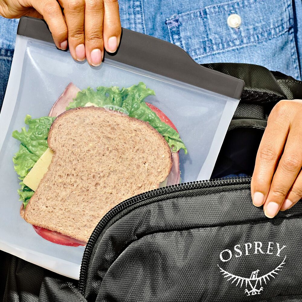 Outdoor Silicone Reusable Sandwich Bag (28 oz) E2
