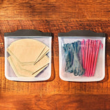 Outdoor Silicone Reusable Sandwich Bag (28 oz) E2
