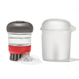 Outdoor Soap Dispensing Dish Brush with Storage Case O1