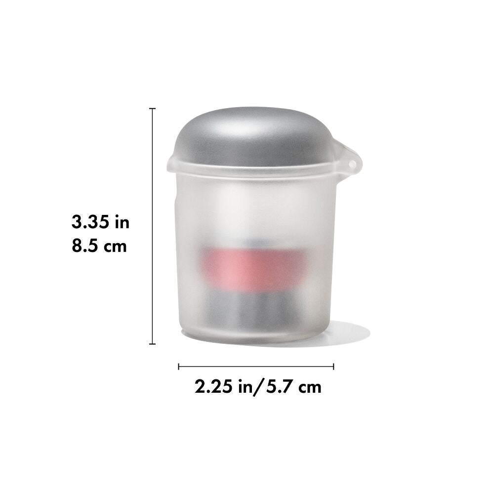 Outdoor Soap Dispensing Dish Brush with Storage Case O1