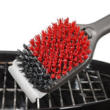 Outdoor Nylon Grill Brush Set of 2 Replacement Heads Q8