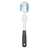 Nylon Bristle Dish Brush with Refills X8