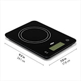 OXO Good Grips 22 lb Everyday Glass Food Scale G3