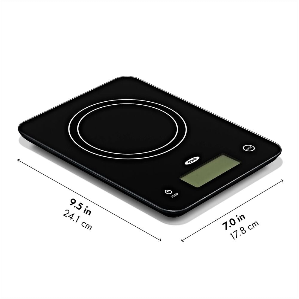 OXO Good Grips 22 lb Everyday Glass Food Scale G3