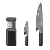 3-Piece Knife & Sharpener Set K4