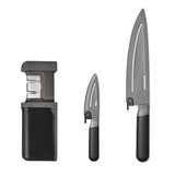 3-Piece Knife & Sharpener Set K4