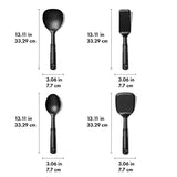 4-Piece Nylon Mini Utensil Set H1