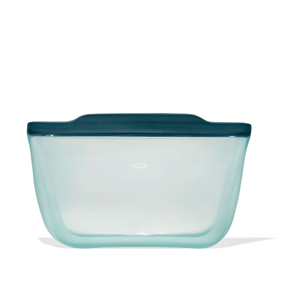 Silicone Reusable Bag - Stand-Up Half Gallon (64 oz) - Lagoon Y4
