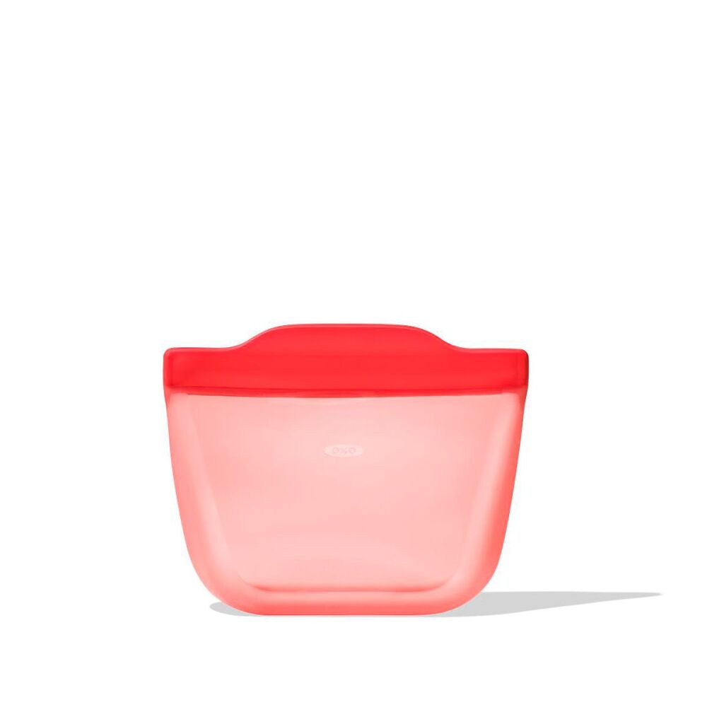 Silicone Reusable Bag - Stand-Up Snack (12 oz) – Watermelon E8