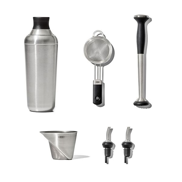Steel 6-Piece Barware Set Q5