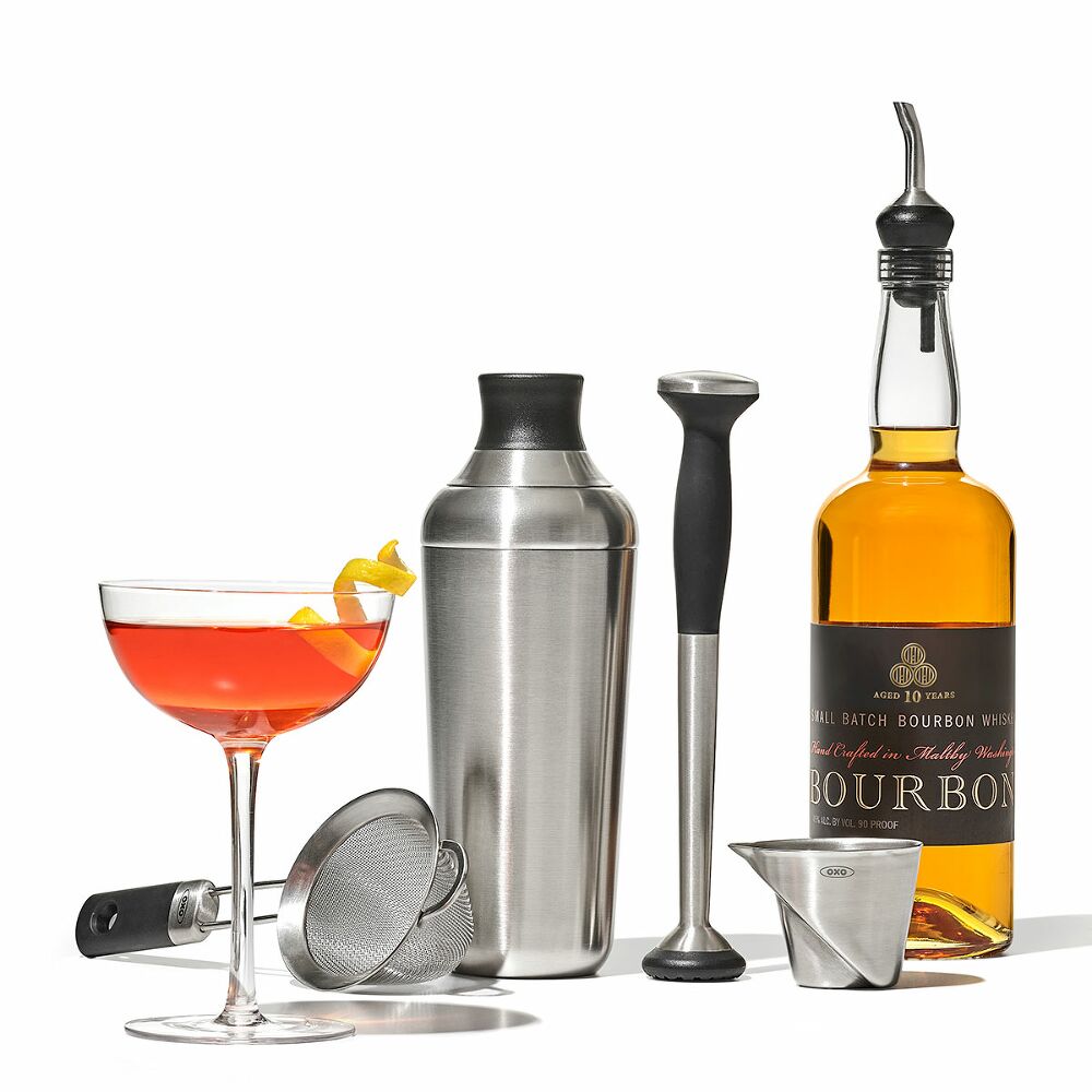 Steel 6-Piece Barware Set Q5