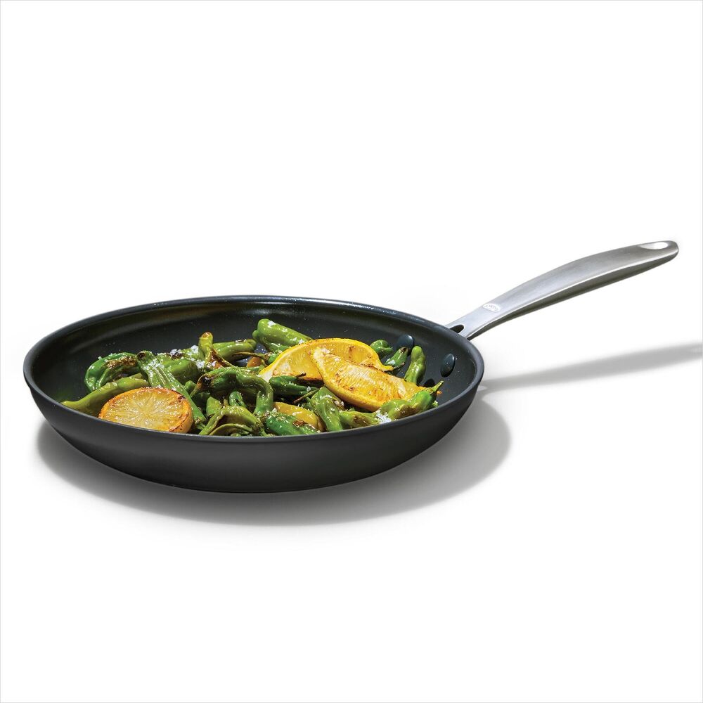 Enhanced Non-Stick 2-Piece Frypan Set — Black G7