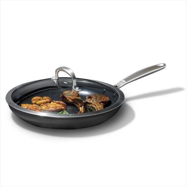OXO Enhanced Non-Stick 12-Inch Frypan with Lid X3