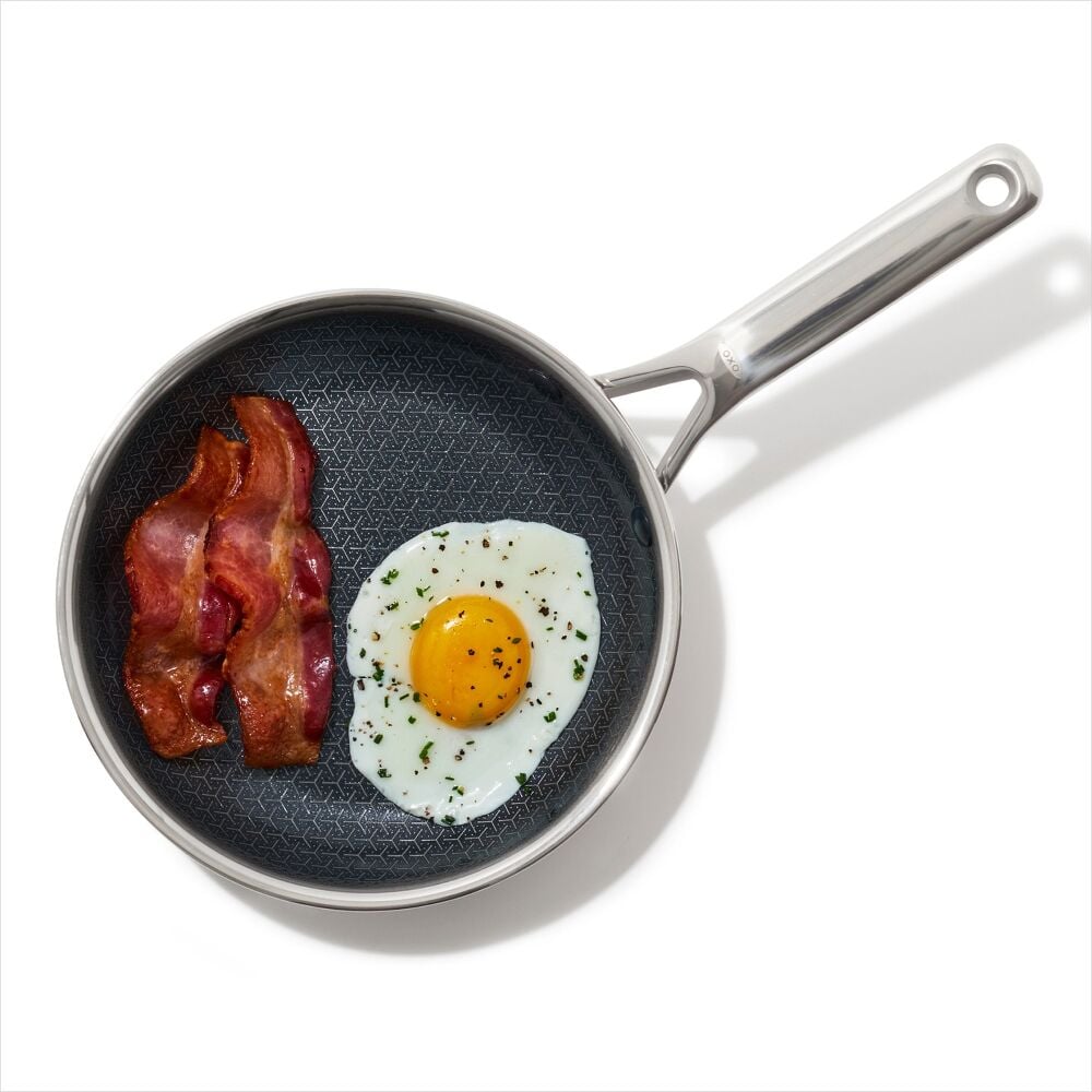 Trident Hybrid Non-Stick Stainless Steel 8 in Fry Pan W3