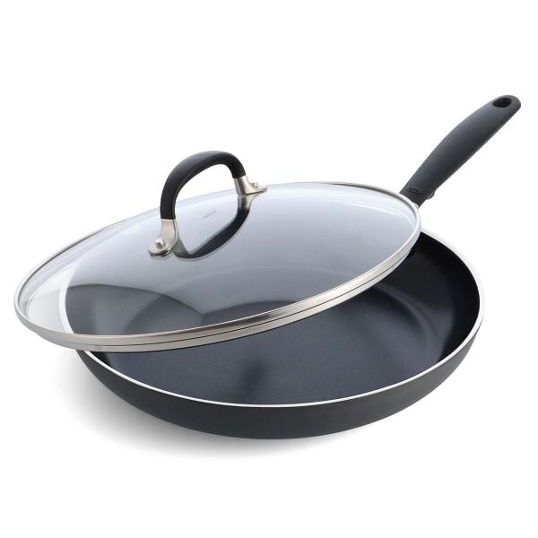 Non-Stick Pro Every Day 12 Inch Frypan with Lid O0