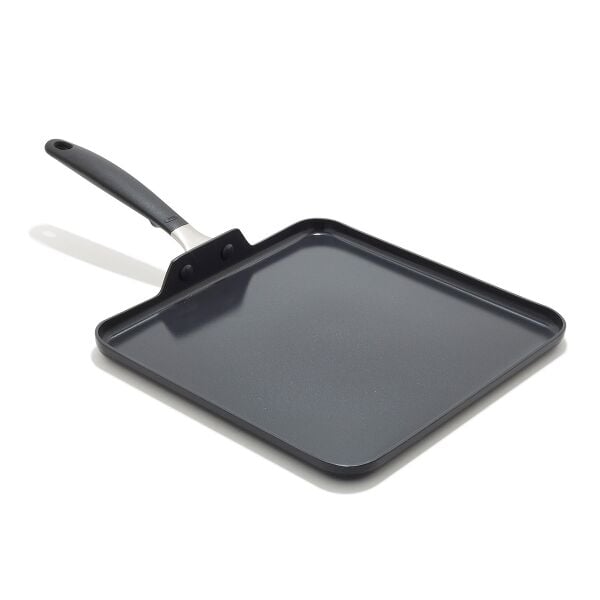 OXO Stainless Steel Everyday 11 in Square Griddle L5