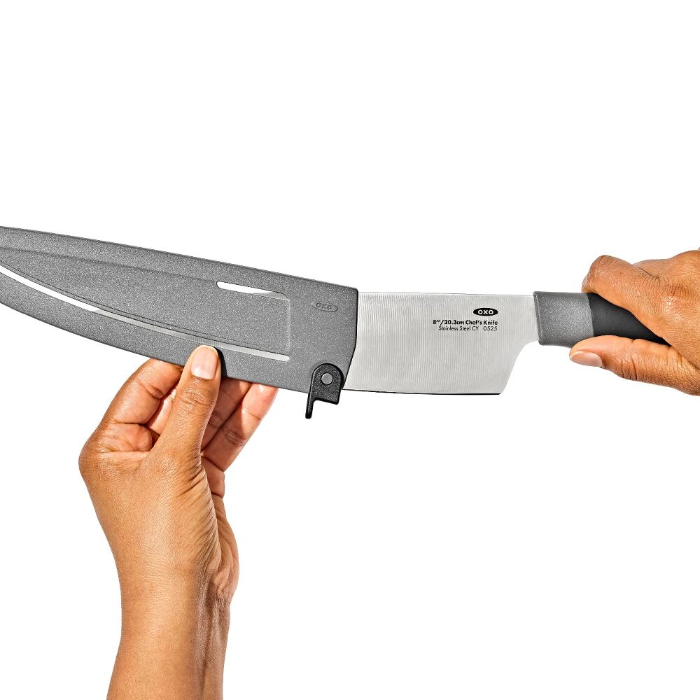 8 in Chefs Knife with Locking Sheath U9