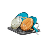 OXO Good Grips Compact Drying Rack with Dish Rest X5
