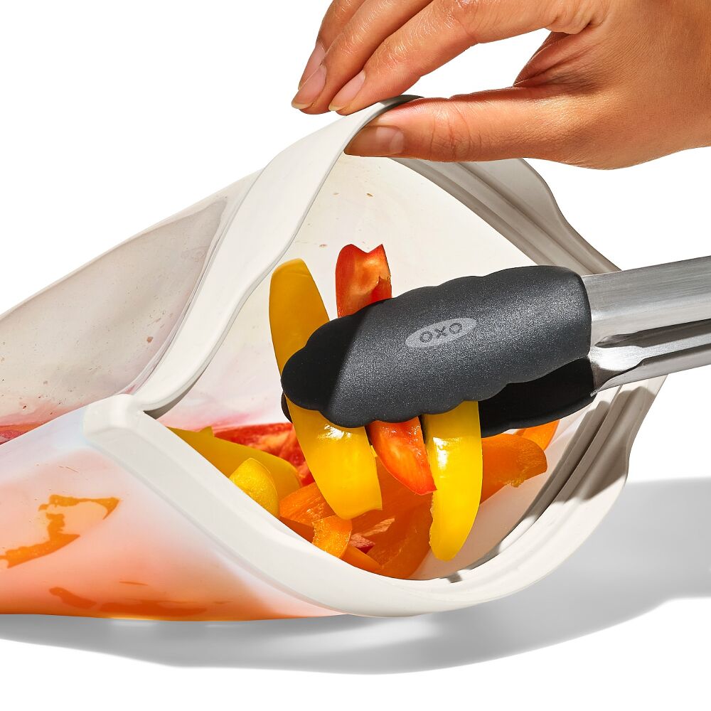Silicone Reusable Bag - Gallon Bag (128 oz) - Oat Y9
