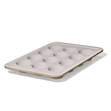 Non-Stick Pro Ceramic Coated Metal Bakeware 12 Cup Muffin Pan F3
