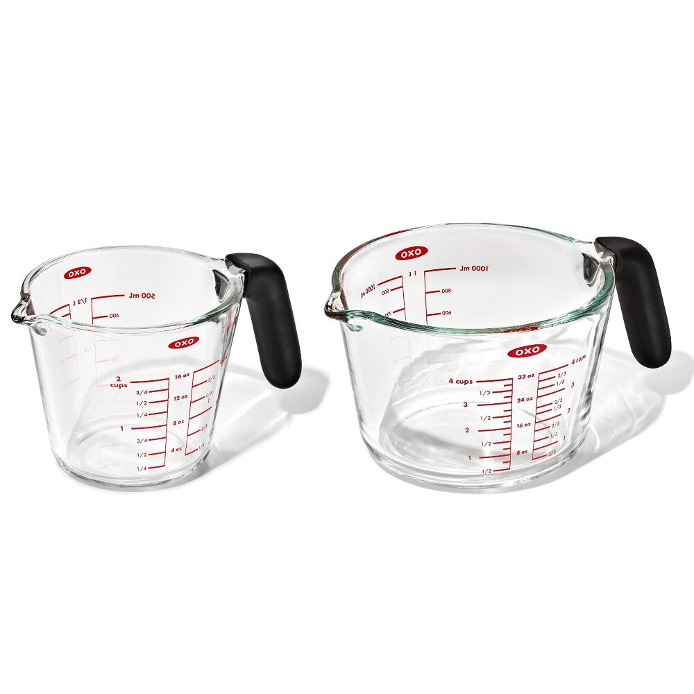 2-Cup and 4-Cup Glass Measuring Cup Set M0