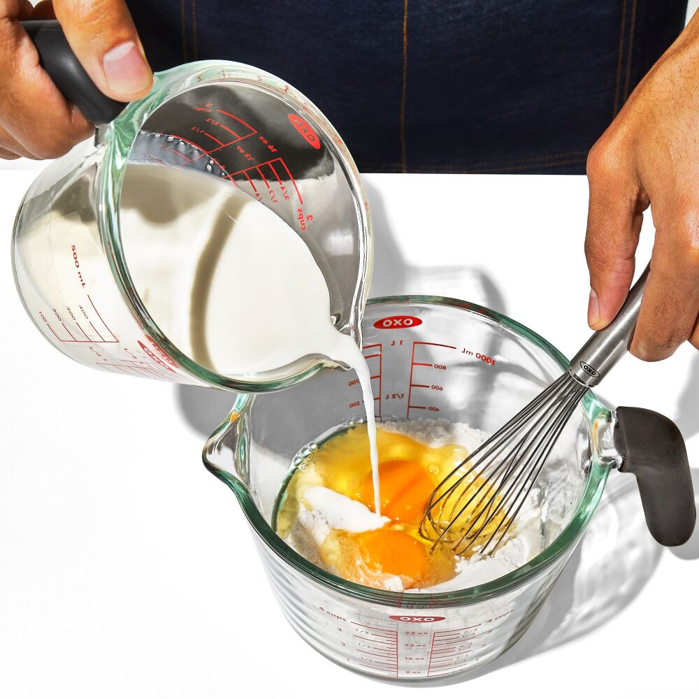 2-Cup and 4-Cup Glass Measuring Cup Set D0