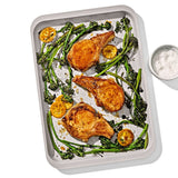 Non-Stick Pro Ceramic Coated Metal Bakeware Half Sheet Pan G4